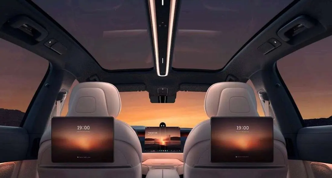 NIO ET9 interior lighting